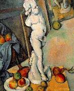 Paul Cezanne Still Life with Plaster Cupid oil painting on canvas